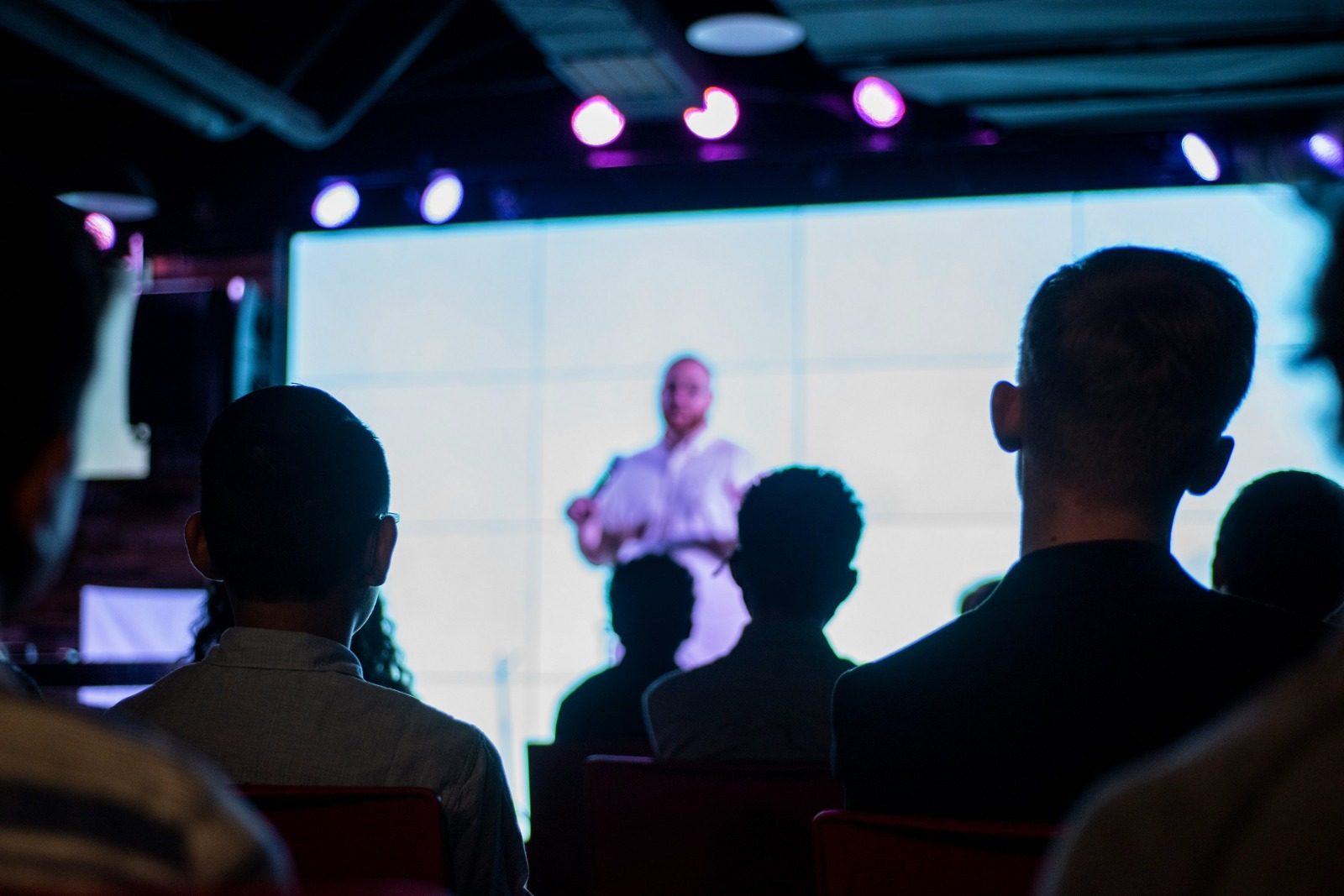 Corporate conference stage